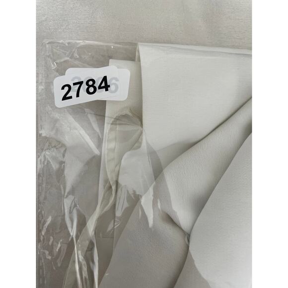 Kasper Women Top 18 Ivory Decorative Bodice Career Layering Professional Neutral - Picture 11 of 11